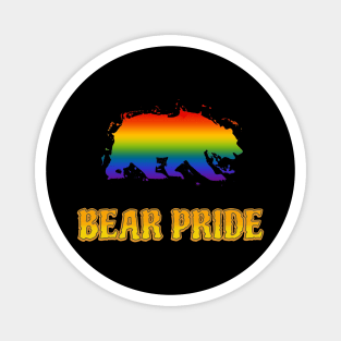 Bear pride Magnet